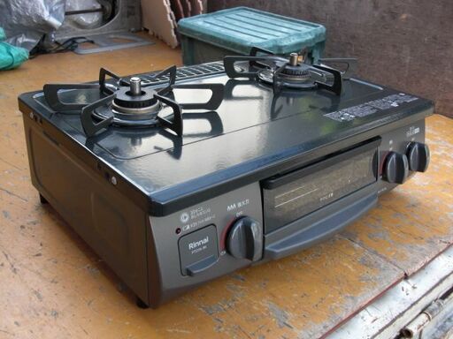 状態だ良い！リンナイ　LPガスコンロ　　中古