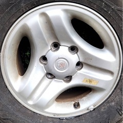 価格交渉あり　ランクル　プラド純正 KZJ95W タイヤホイール 4本　 の画像