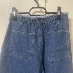 新品♡ワイドデニムパンツの画像