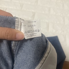 新品♡ワイドデニムパンツの画像