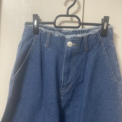 新品♡ワイドデニムパンツの画像
