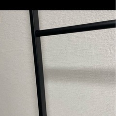 山崎実業 tower のラダーハンガー ブラックの画像