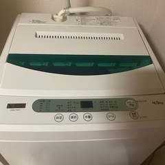 【2019年製】Yamada洗濯機   【2007年製】National冷蔵庫の画像