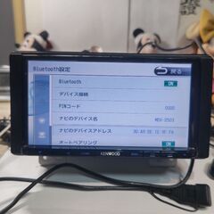 テスト済！KENWOOD MDV-D503 彩速ナビ  地デジ、Bluetoothの画像