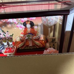 久月、ひな人形、未使用に近いの画像