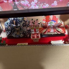 久月、ひな人形、未使用に近いの画像