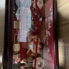 久月、ひな人形、未使用に近いの画像