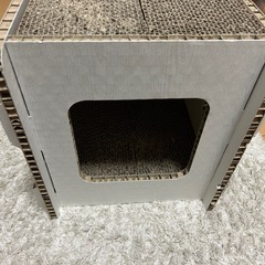 猫の爪研ぎ　ボックス中古の画像