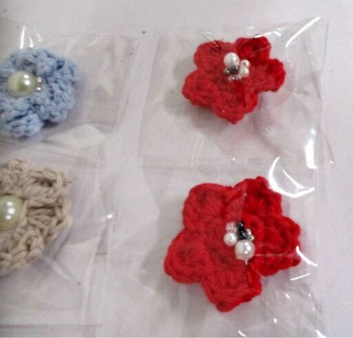 ②【新品】犬用　ヘアクリップ　10個セット　アクセサリー　コーム型　お花　髪飾り　かわいい　ペット用品　ヘアアクセサリー　女の子にも