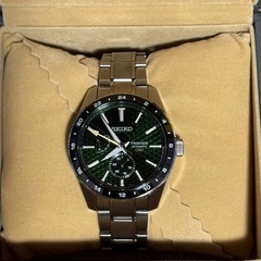 SEIKO プレサージュ GMT SARF003 グリーン セイコー 機械式 の画像