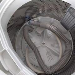 2023年製の高年式　音の静かな高級機　パナソニック　車に積めるサイズ　洗濯機の画像