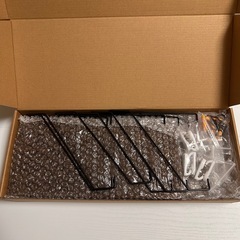 【北欧風】ウォールシェルフ 壁を傷つけない 取付簡単 3点セット ブラウンの画像