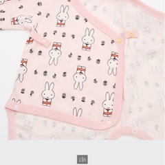 UNIQLOユニクロ絵本コレクション秋冬ボディスーツちいさなうさこちゃん長袖前開の画像