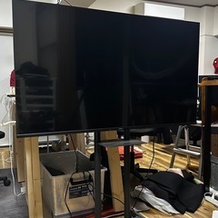 山善　チューナーレステレビ　4K 50インチの画像