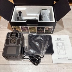 【新品未使用】トレイルカメラ ソーラー 野生動物監視カメラ 64ＭＰ画像 動画4Ｋの画像