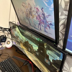 ウルトラワイドゲーミングモニターの画像