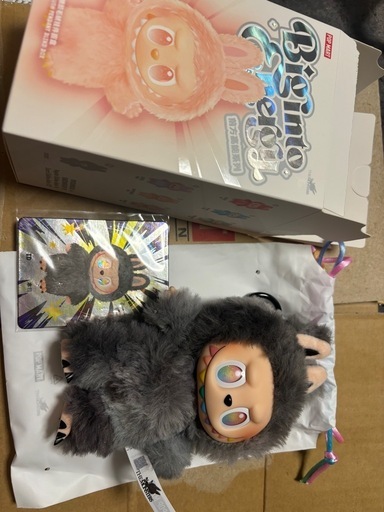 ◉正規品 値下げ中LABUBU ぬいぐるみシークレット　ブルー 楽天市場】【正規品保証・即出荷】 THE MONSTERS Big into