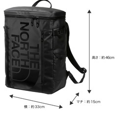 ノースフェイス　バックパック　赤の画像