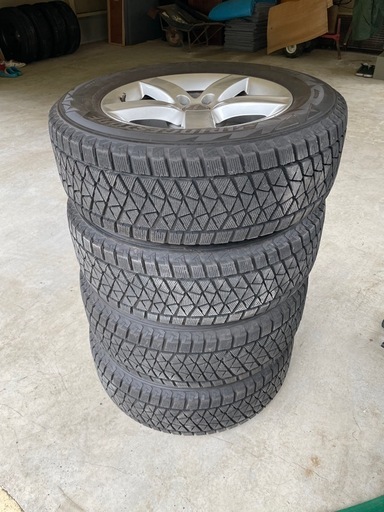 【冬支度】スタッドレスタイヤ（AUDI純正 アルミホイール付） ４本