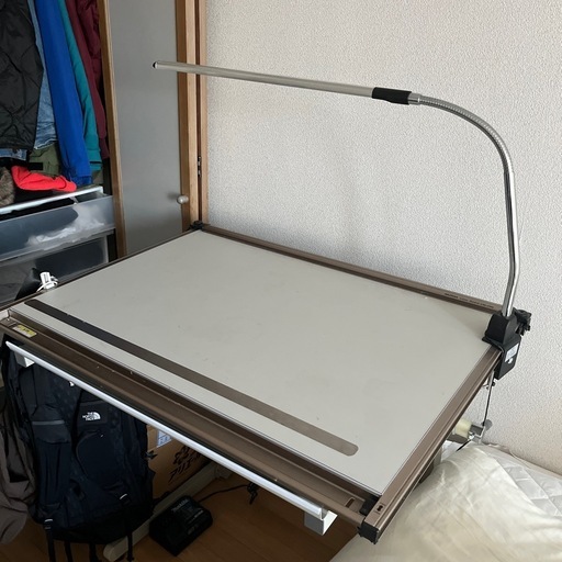 製図台(照明付))