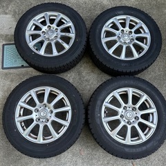 195/65R15 スタッドレスタイヤホイール付き 1セット分の画像