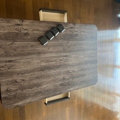 こたつ長方形　ヴィンテージ風の画像