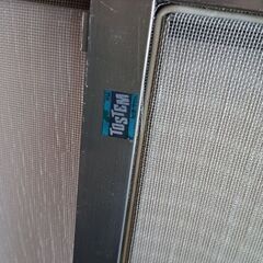 トステム　網戸　枠　サイズ約71×52　2枚セットの画像