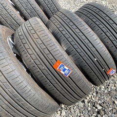 185/60R15.ヨコハマタイヤ.ホンダ純正ホイール.4本セットの画像