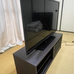 【お譲り先が決まりました】SHARP テレビ・テレビ台セットの画像