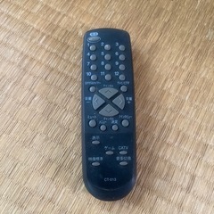 オリオン　ブラウン管テレビ、リモコンの画像