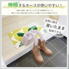 乾燥機 シューズドライヤー 二足同時 タイマー機能付き 消臭 除菌 PSEの画像