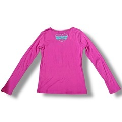 【EARTH MAGIC】長袖160ピンクトップスtシャツ平成y2kレトロギャルの画像