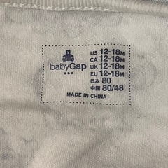新品【Babygap12~18Ｍ】の画像