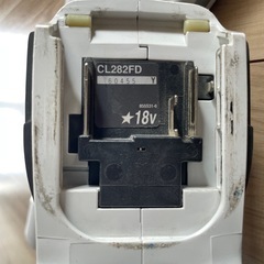 マキタ　CL282FD 18V スティッククリーナー本体　ジャンク品の画像