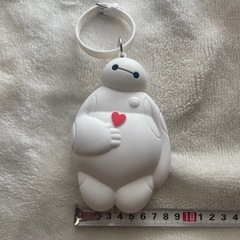 ベイマックス　ミニポーチ　キーホルダー　シリコン製の画像