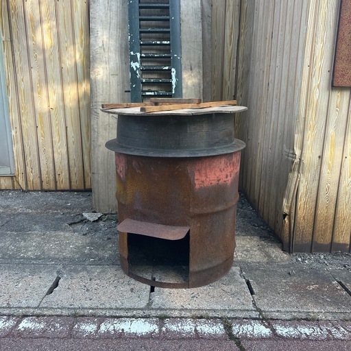 大釜　炊き出し　お釜　ドラム缶　イベント