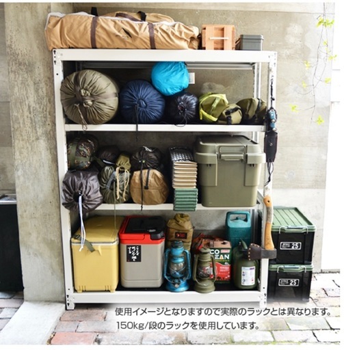 10月2日終了】最終値下げ！【耐荷重200kg/1段】スチールラック YS