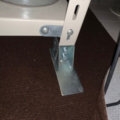 【耐荷重200kg/1段】スチールラック YSシリーズの画像