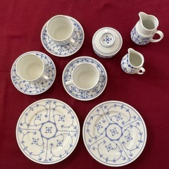 アンティークティーセット（8点）の画像