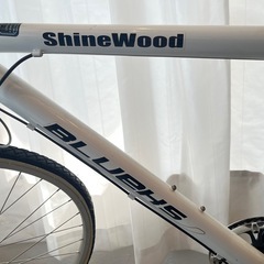 SHINEWOOD 白　クロスバイクの画像