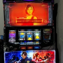 【コイン不要機】バイオハザードRE2スロット実機【家スロ】