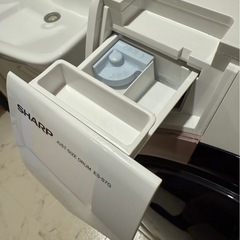 ドラム式洗濯機ES-S7G-NL　2022年製 の画像