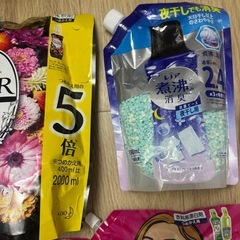 《激安》水回り洗濯洗剤、レア柔軟剤、消臭ビーズ、カビキラー、パイプフィニッシュproの画像