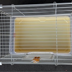 中古 ラビットケージ　アイリスオーヤマ の画像