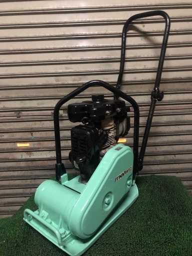 実働　小型軽量　プレートコンパクター　明和製　KP-50  ロビンEH09搭載