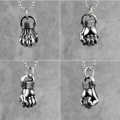 ダンベル/筋トレネックレス（新品）の画像