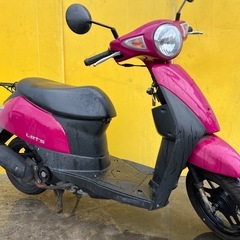 セル1発始動‼️現行モデル⭐️低走行9,900km‼️⭐️レッツ スズキ⭐️安心のFiモデル‼️原付　スクーター　50ccの画像