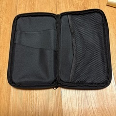 ファスナー式旅行用収納ケースの画像