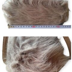 【☺️最終価格‼️】☆【未使用】ファーショルダーバッグの画像