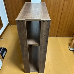 アイリスオーヤマオープンウッドラック　ブラウンの画像